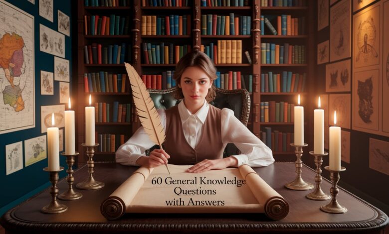60 general knowledge questions with answers